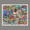 Puzzle Pintoo - MonkiEarz - The Sushi City. 2000 piezas