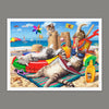 Puzzle Pintoo - Steve Read - Cats On The Beach. 1200 piezas