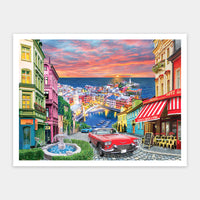 Puzzle Pintoo - Image World - Italian City on the Coast. 1200 piezas