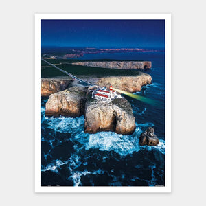 Puzzle Pintoo - HenryDo - Aerial Photography - Ponta da Piedade Lighthouse, Portugal. 1200 piezas