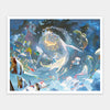 Puzzle Pintoo - Shu - The Whale Fall to Galaxy. 2000 piezas