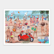 Puzzle Pintoo - Peter Adderley - The Nudist Beach. 1200 piezas