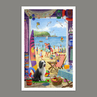 Puzzle PieceRelax - Sarah Adams - Summer Beach Hut Door. 1000 piezas-Puzzle-Pintoo-Doctor Panush