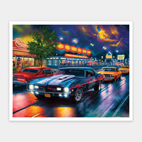 Puzzle PieceRelax - Bigelow Ilustrations - Rain on the Boulevard. 2000 piezas