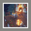 Puzzle Pintoo - Limduey - Night on the Roof. 900 piezas