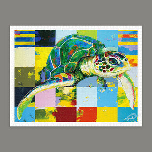 Puzzle Pintoo - NiJiSuKe - Green Sea Turtle. 1200 piezas