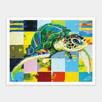 Puzzle Pintoo - NiJiSuKe - Green Sea Turtle. 1200 piezas