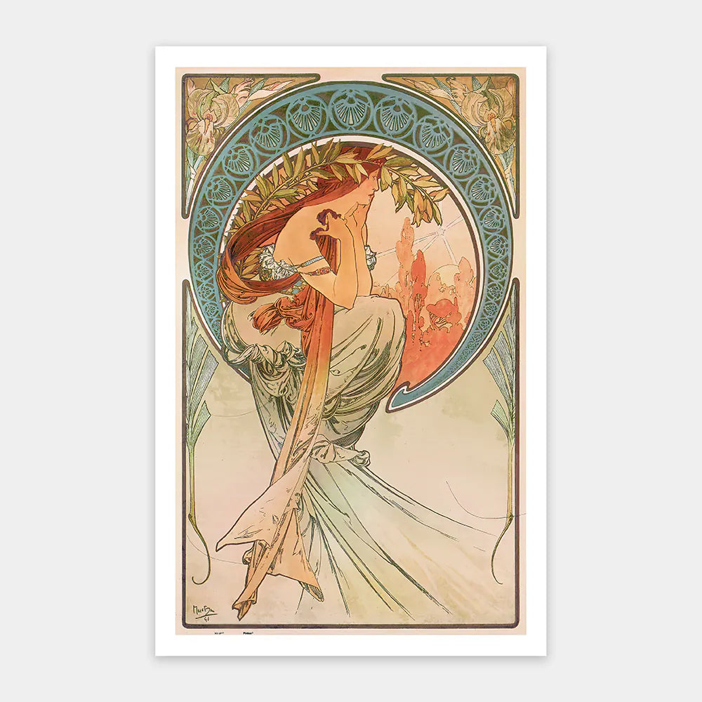 Puzzle PieceRelax - Alphonse Mucha - The Arts - Poetry. 1000 piezas-Puzzle-Pintoo-Doctor Panush