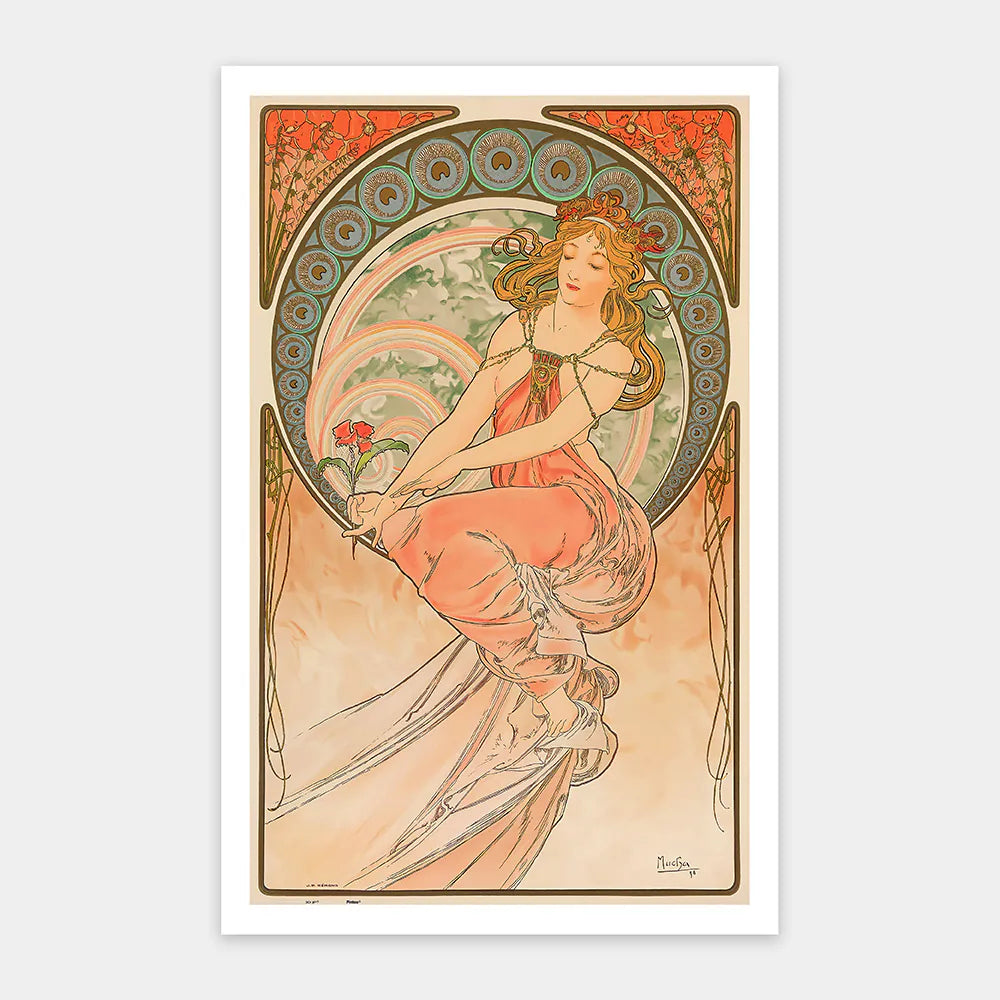 Puzzle PieceRelax - Alphonse Mucha - The Arts - Painting. 1000 piezas-Puzzle-Pintoo-Doctor Panush