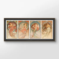 Puzzle PieceRelax - Alphonse Mucha - The Arts - Music. 1000 piezas-Puzzle-Pintoo-Doctor Panush