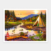 Puzzle PieceRelax - The Macneil Studio - Golden Haven Camp. 1200 piezas