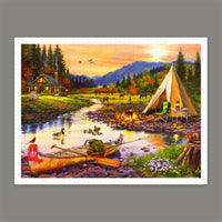 Puzzle PieceRelax - The Macneil Studio - Golden Haven Camp. 1200 piezas