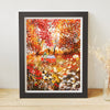 Puzzle Pintoo - Laivi Poder - Autumn Camping. 1200 piezas