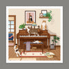 Puzzle Pintoo - Myowntime - Piano and Cats. 900 piezas