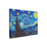 Puzzle Pintoo Canvas- La Noche Estrellada de Van Gogh. 366 piezas