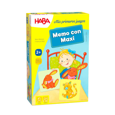 Juego HABA Memo con Maxi. Mis primeros juegos