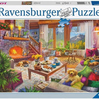 Puzzle Ravensburger - Casita Acogedora. 1000 piezas-Puzzle-Ravensburger-Doctor Panush