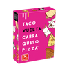 Taco, vuelta, cabra, queso, pizza