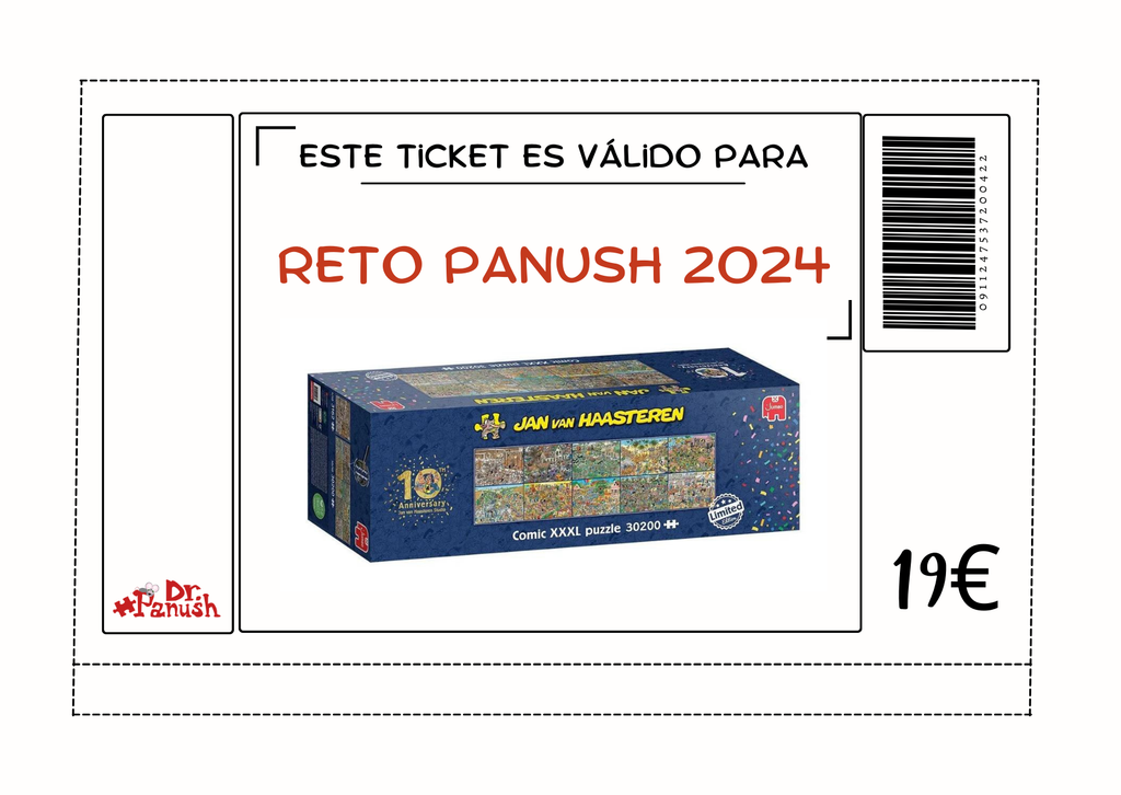 Ticket Reto Panush 2024