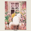 Puzzle PieceRelax - Jina - A Cat in the Rose Garden. 1008 piezas-Puzzle-Pintoo-Doctor Panush