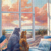 Puzzle PieceRelax - Lucie Bilodeau - Enjoying the View. 1008 piezas-Puzzle-Pintoo-Doctor Panush