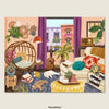 Puzzle PieceRelax - Olivia Gibbs - Boho Interior. 1008 piezas-Puzzle-Pintoo-Doctor Panush