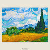 Puzzle PieceRelax - Vincent Van Gogh - Wheat Field with Cypresses. 1008 piezas-Puzzle-Pintoo-Doctor Panush