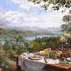 Puzzle PieceRelax - Stephen Darbishire - Summer Lunch Overlooking The Lake. 1008 piezas-Puzzle-Pintoo-Doctor Panush