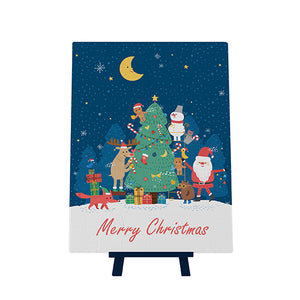Puzzle Pintoo Tarjeta de regalo - Feliz Navidad. 48  piezas