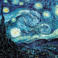 Puzzle de madera Michèle Wilson.La noche estrellada.VAN GOGH. 80 piezas