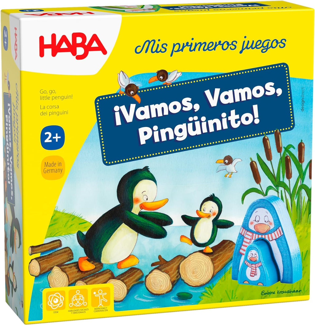 Juego HABA ¡Vamos, vamos, pingüinito!