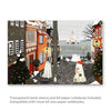 Puzzle Journal - Katherine Blower - Harbor´s First Snow. 329 piezas