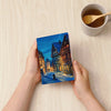 Puzzle Pintoo Book Cover A6 233pcs - Evgeny Lushpin - Noche Nevada en Rotemburgo