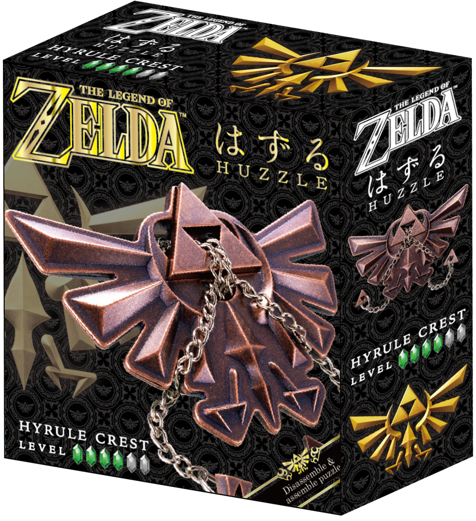 Puzzle de Ingenio Huzzle Cast Zelda Huzzle Hyrule Crest