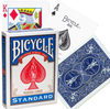 Baraja estándar Bicycle para póker (azul)