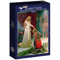 Puzzle Bluebird Puzzle - Edmund Blair Leighton - The Accolade, 1901. 1000 piezas-Puzzle-Bluebird Puzzle-Doctor Panush