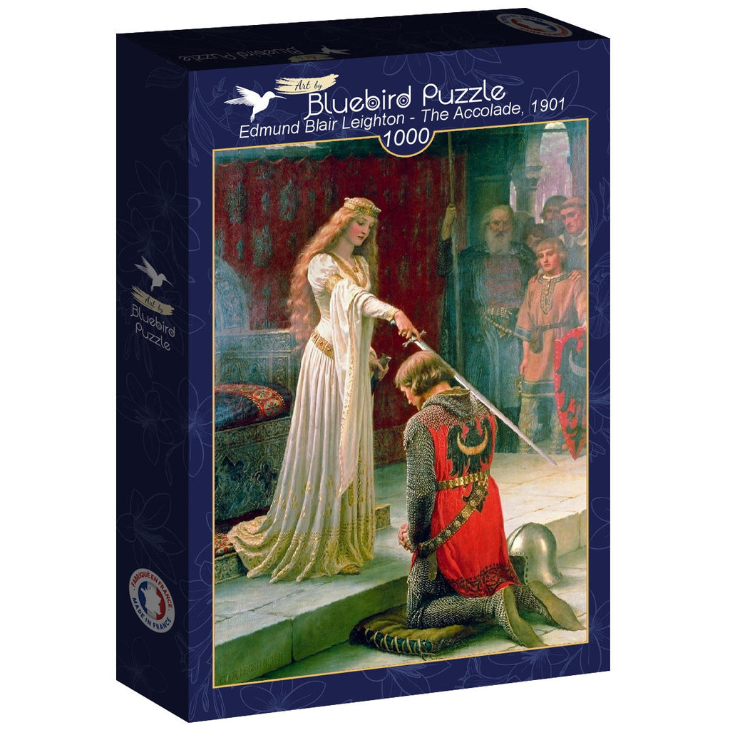 Puzzle Bluebird Puzzle - Edmund Blair Leighton - The Accolade, 1901. 1000 piezas-Puzzle-Bluebird Puzzle-Doctor Panush