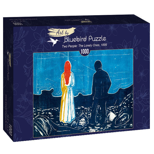 Puzzle Bluebird Puzzle - Edvard Munch - Two People: The Lonely Ones, 1899. 1000 piezas-Puzzle-Bluebird Puzzle-Doctor Panush