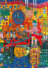 Puzzle Bluebird Puzzle - Hundertwasser - The 30 Days Fax Painting, 1996. 1000 piezas-Puzzle-Bluebird Puzzle-Doctor Panush