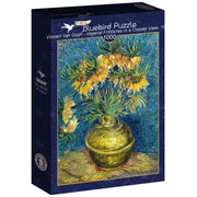 Puzzle Bluebird Puzzle - Vincent Van Gogh - Imperial Fritillaries in a Copper Vase, 1887. 1000 piezas-Puzzle-Bluebird Puzzle-Doctor Panush