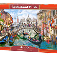 Puzzle Castorland - Charms of Venise. 4000 piezas