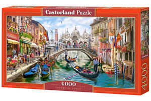 Puzzle Castorland - Charms of Venise. 4000 piezas