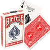 Baraja Bicycle para Bridge tamaño cartas (roja)