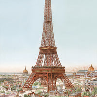 Puzzle de madera Michèle Wilson.La torre Eiffel.TAUZIN. 80 piezas