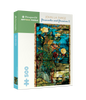 John La Farge: Rompecabezas de 500 piezas de pavos reales y peonías II