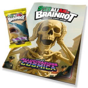 Italian Brainrot TCG Serie Beta Album + Sobre
