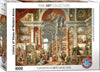 Galería de Vistas de la Roma Moderna. Giovanni Paolo Panini-Puzzle-Eurographics Puzzles Europe-Doctor Panush