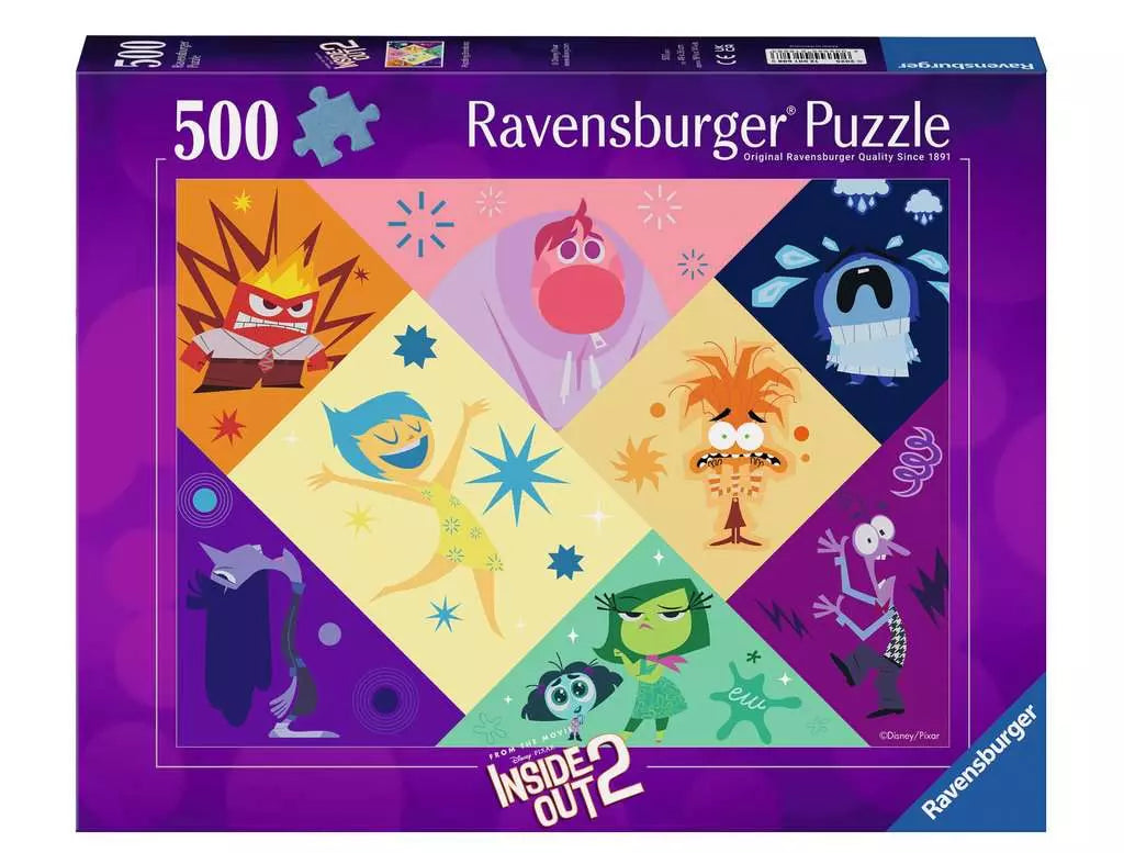 Puzzle Ravensburger - Inside Out 2. 500 piezas