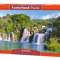 Puzzle Castorland - Krka Waterfalls, Croatia. 4000 piezas