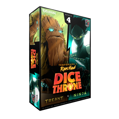 Dice Throne: Ninja vs Treant